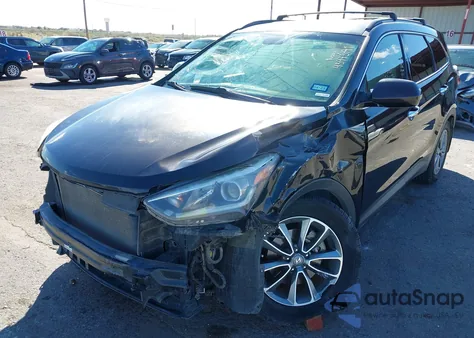 2017 Hyundai Santa Fe Se из США, поврежденный, VIN KM8SM4HF8HU246582